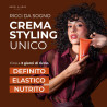 Styling cream for curly or wavy hair